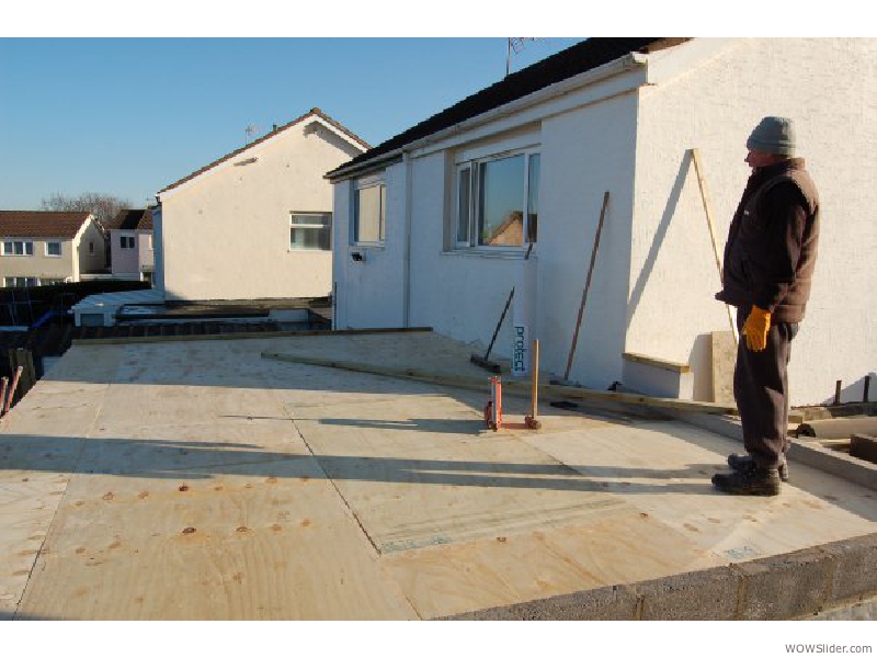 flat roof